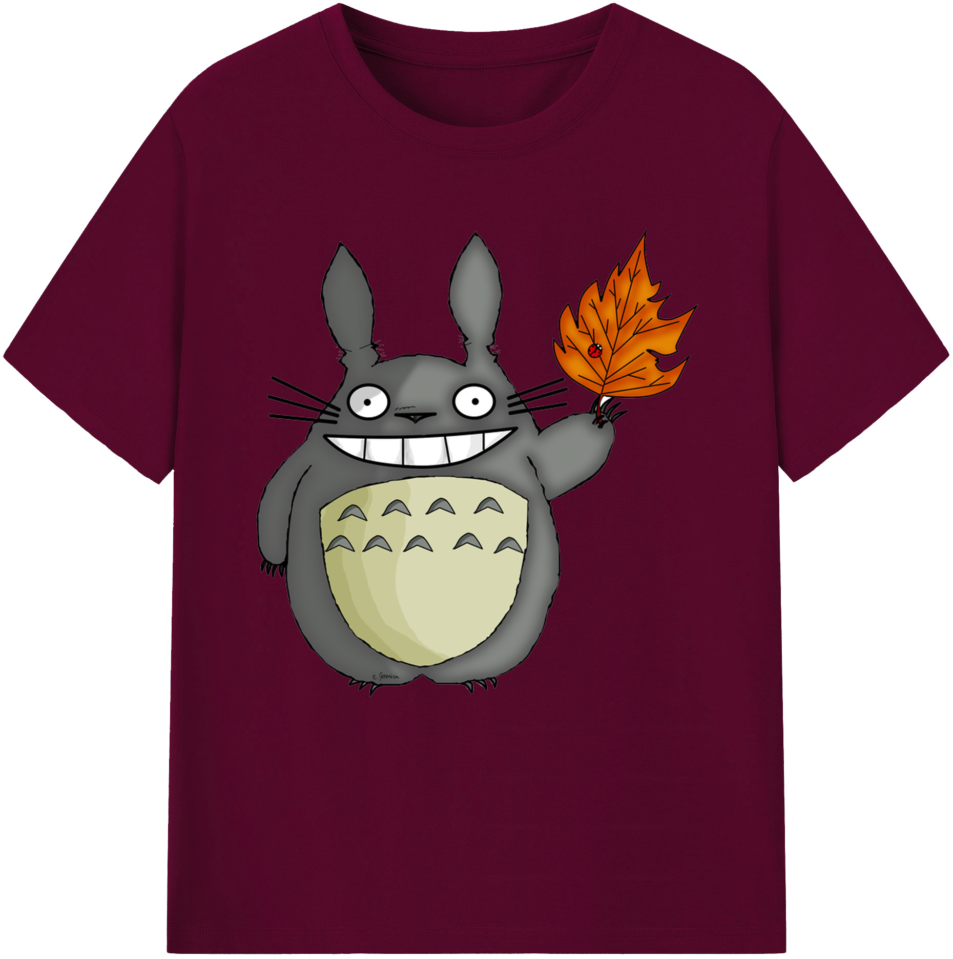 （画像用） となりのトトロ 草壁メイ 草壁サツキ My Neighbor Totoro Satsuki Kusakabe Mei Kusakabe レディースカジュアルプリントTシャツ（綿100％）